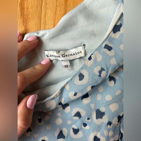 Karina Grimaldi Tana print mini dress, XS - Picture 4 of 4